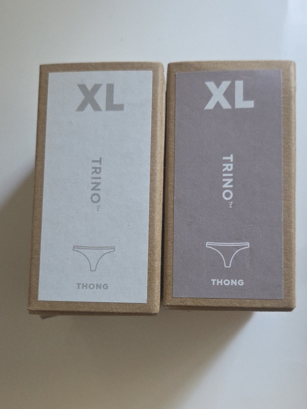 Allbirds Trino Thong Pack - White & Taupe